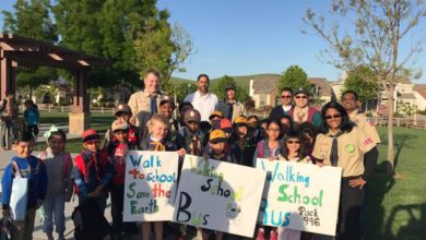 2017 Earth Day – Walking School Bus